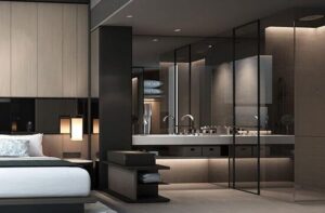 custom mirrors for hotel