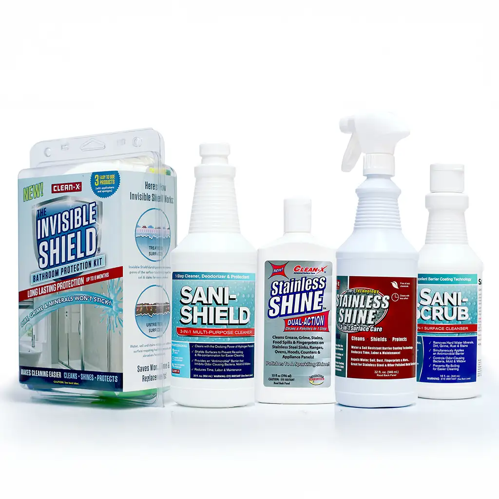 Clean x products - household cleaning solutions