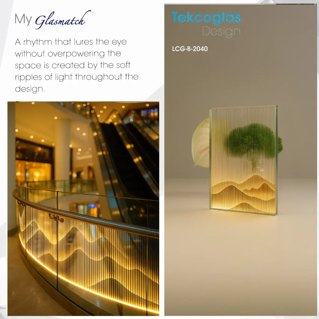 LCG-B-2040 Digital printed glass